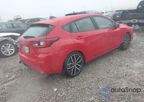 2025 Subaru Impreza Sport 5-Door из США, поврежденный, VIN JF1GUAFC2S8322806